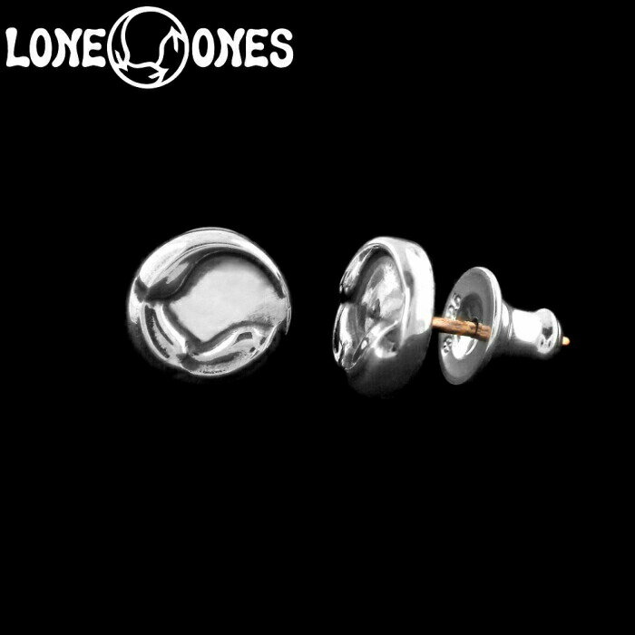 ロンワンズ 【LONE ONES ロンワンズ】Flow medallion Stud フロー メダリオンスタッド メンズ ピアス ブランド イヤリング シルバーアクセサリー シルバー925 Silver925 ピアス