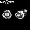 ロンワンズ 【LONE ONES ロンワンズ】Flow Stud Earring フロー スタッド メンズ ピアス ブランド イヤリング シルバーアクセサリー シルバー925 Silver925 ピアス