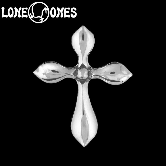 【LONE ONES ロンワンズ】Tear Cross Pendant ティアー クロス ペンダント エクストラスモール シルバーアクセサリー シルバー925 Silver925 トップ
