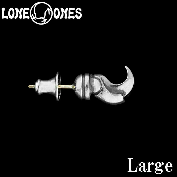 Rakuten - 【LONE ONES ロンワンズ】Basic Nature Earring Claw Stud ベーシックネイチャー クロウ スタッド イヤリング ギフト シルバーアクセサリー シルバー925 Silver925 メンズ メンズアクセサリー シルバー