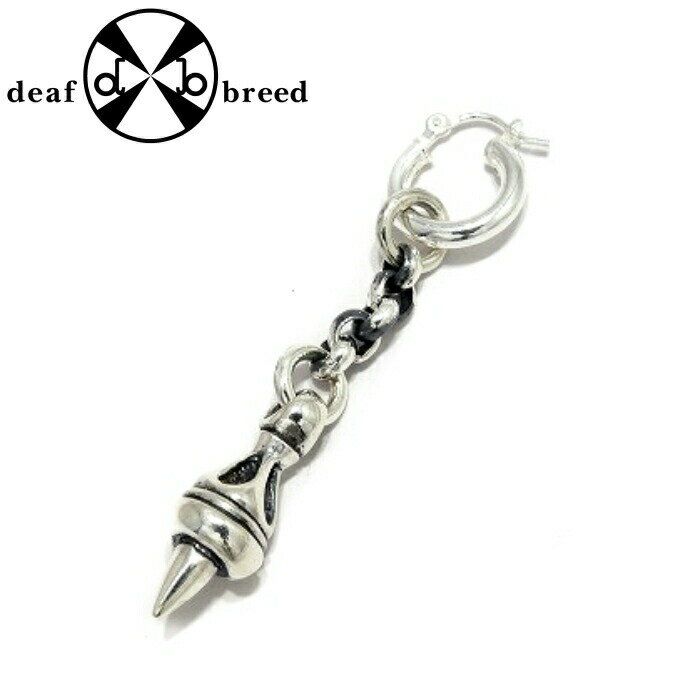 【deaf breed デフブリード】p-19 メンズ ピアス ブランド シルバーアクセサリー メンズピアス ドロッ..