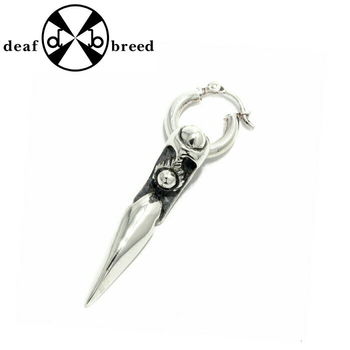 【deaf breed デフブリード】P-8 メンズ ピアス ブランド シルバーアクセサリー メンズピアス ドロップ..