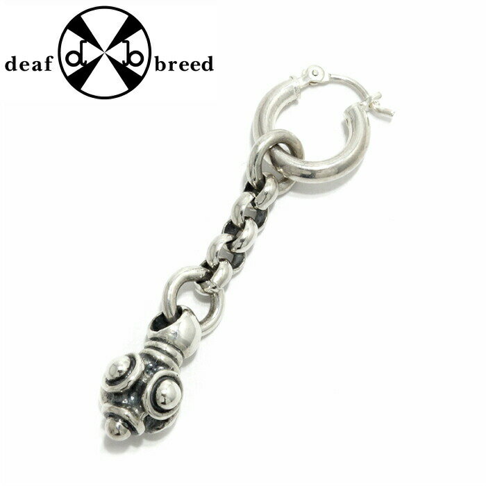 【deaf breed デフブリード】p-20 メンズ ピアス ブランド シルバーアクセサリー メンズピアス ドロッ..