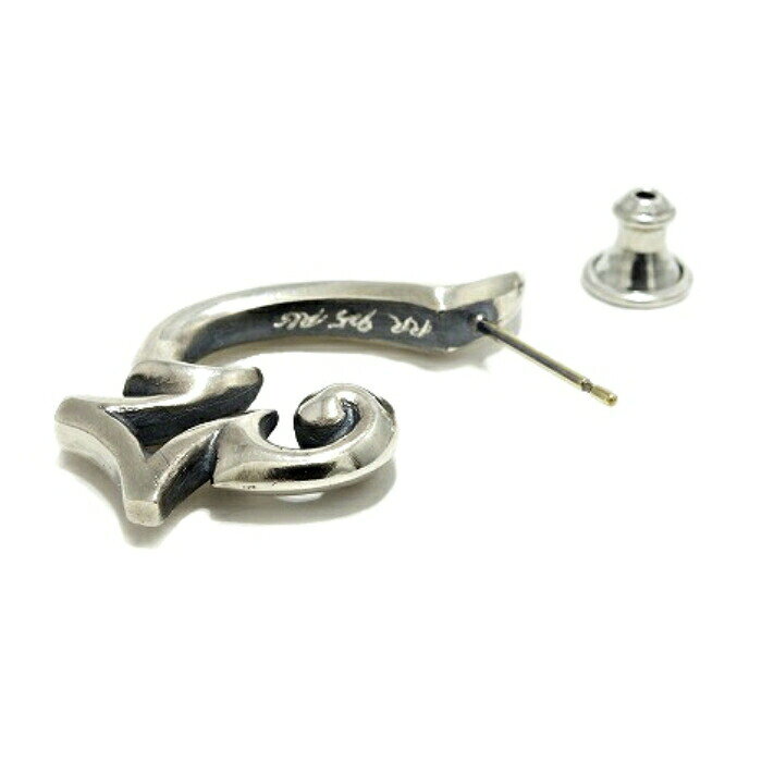 【Rat Race ラットレース】SPADE HOOP PIERCE (L) スペードピアス メンズ ピアス ブランド フープピアス メンズピアス シルバー925 ギフトの商品画像 2