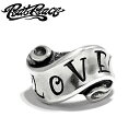 yRat Race bg[XzMessage on Ribbon Ring LOVE RIBBONRING YANZT[ Vo[925 silver925 {O LOVE