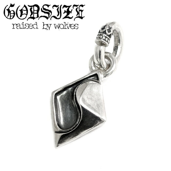 メンズ レディース ネックレス ペンダント 陰と陽 ダイヤモンド型 シルバーアクセサリー ギフト ブラン..