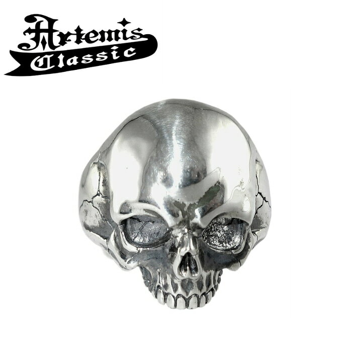 Rakuten - メンズ リング シルバーリング スカル 骸骨 シルバーアクセサリー 【Artemis Classic アルテミスクラシック】スカルリング ACR0253 シルバー925 ブランド フリーサイズ