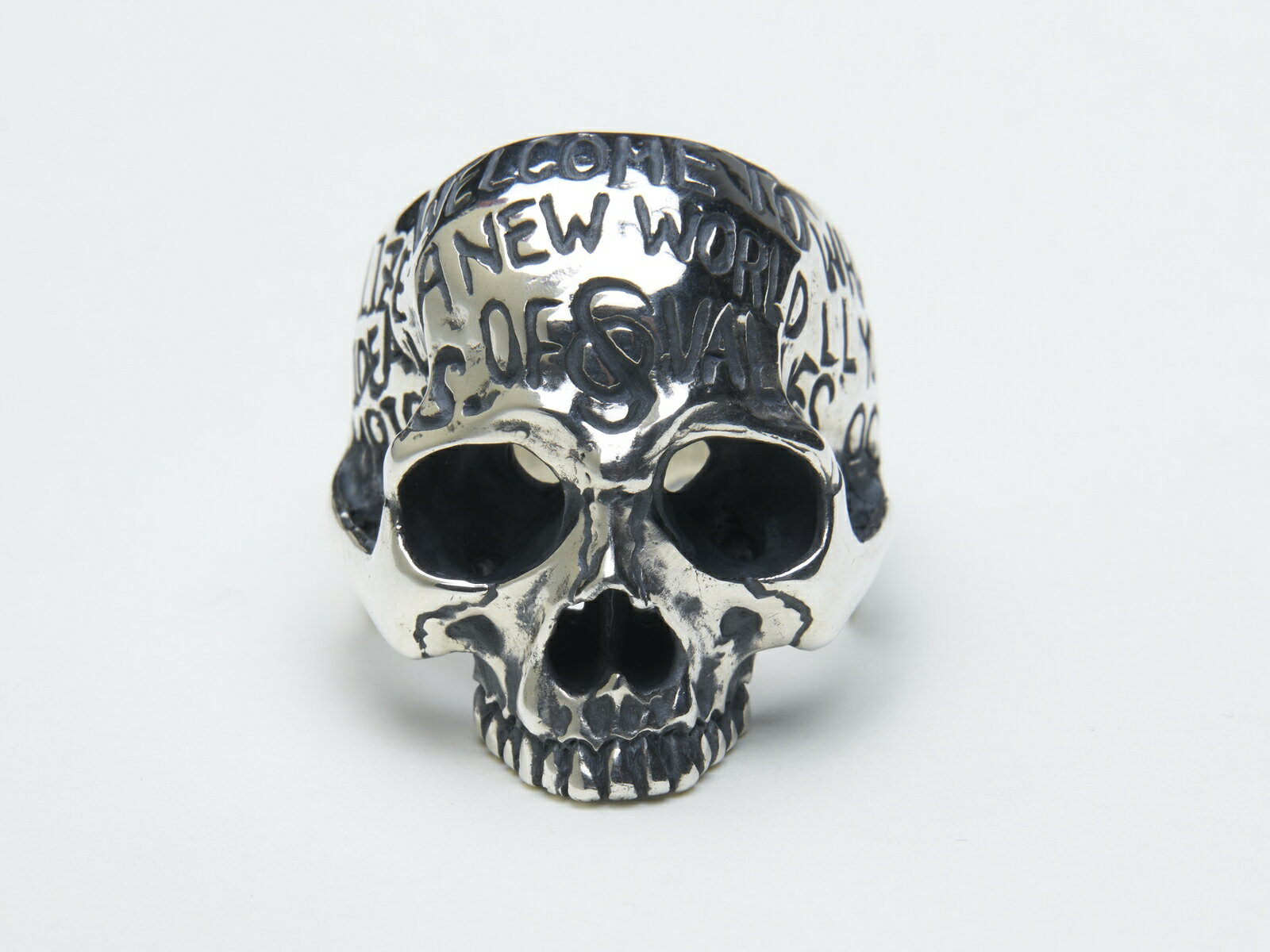 3rd Collection OC-SKL01-01 THEONENESS Philosophy SkullRing スカルリング 髑髏