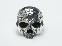 yTHE ONENESS UElXz3rd Collection OC-SKL01-01 THEONENESS Philosophy SkullRing XJO 