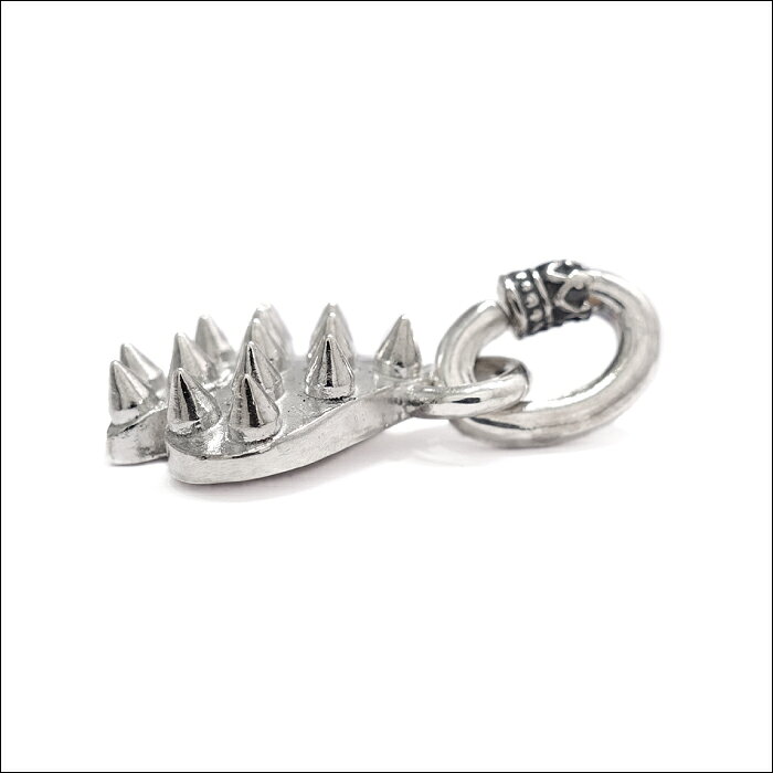 スペード ペンダント パンク スタッズ ロック シルバーアクセサリー ギフト メンズ...