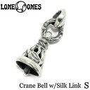 yLONE ONES YzCrane Bell Pendant (S) w Silk Link N[x STCY EBYVNN x[t o`Jt xy_g x`[  Mtg Vo[ANZT[ Vo[925 Silver925
