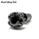 ピアス メンズ ブランド 片耳 【Royal Stag Zest ロイヤルスタッグゼスト】SP25-001 ジルコニアピアス メンズピアス ユニセックス シルバ...