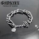 【GODSIZE ゴッドサイズ】GODSIZE FIGARO CHAIN BRACELET / ゴッドサイズ フィガロチェーンブレスレット
