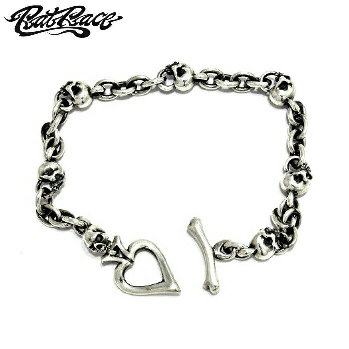 【Rat Race ラットレース】SCB-1 スカルブレスレット メンズアクセサリー シルバーアクセサリー Silver925 ブレスレット スカル Bracelet