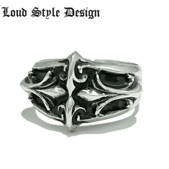 楽天シルバーアクセサリー925広島【Loud Style Design ラウドスタイルデザイン】LSD L,S,D UR-022 メンズアクセサリー 百合 Lily リリー Silver925 シルバー925