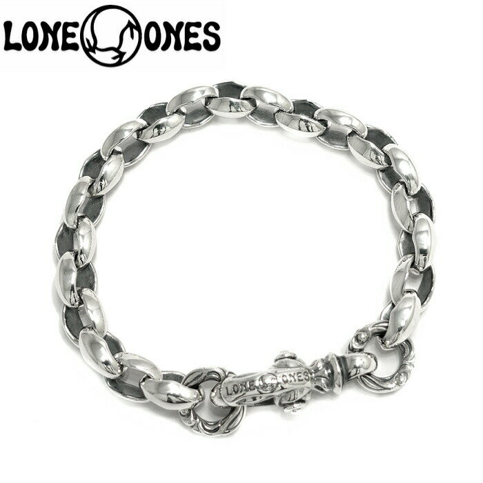 ロンワンズ シルバーアクセサリー メンズ 【LONE ONES ロンワンズ】SILK LINK -Small BRACELET Cygnet Circle シルクリンクブレスレット スモール シグネットサークル メンズブレスレット シルバーアクセサリー シルバー925 Silver925 ブレス