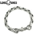 【LONE ONES ロンワンズ】SILK LINK -Small BRACELET Cygnet Circle シルクリンクブレスレット スモール シグネットサークル メンズブレスレット シルバーアクセサリー シルバー925 Silver925 ブレス