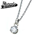 メンズ レディース ネックレス ペンダント シルバーアクセサリー ストーンネックレス ブランド シルバー925【Artemis Classic アルテミスクラシック】ストーンクラウンチャームWH ACP0218WH ペア ギフト