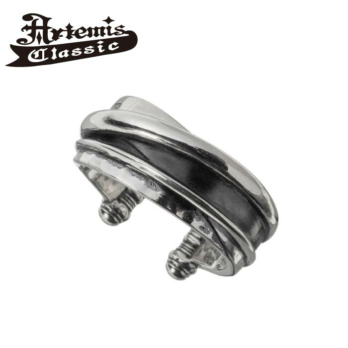 メンズ リング 甲丸リング シルバー925 ブランド 【Artemis Classic アルテミスクラシック】螺旋円舞リング ACR0307 カジュアル シルバーリング シルバー925