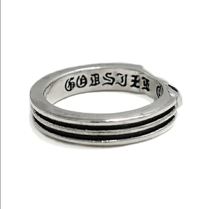 メンズ レディース リング ブランド カラス 鳥 クロウ シンプル シルバーアクセサリー ギフト【GODSIZE ゴッドサイズ】CROW RING クロウリング 細身 アニマルの商品画像 3