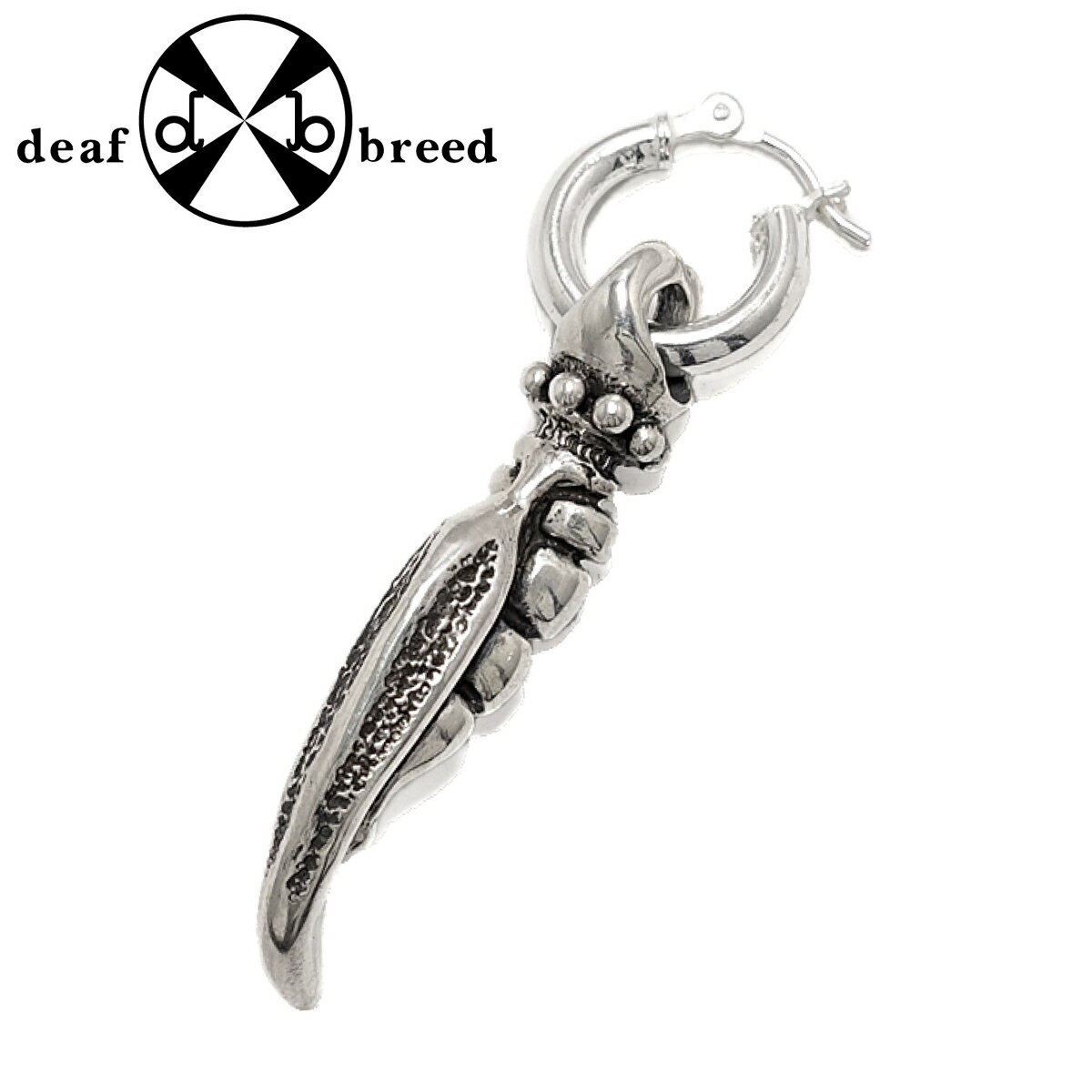 【deaf breed デフブリード】P-31 メンズ ピアス ブランド シルバーアクセサリー メンズピアス ドロッ..