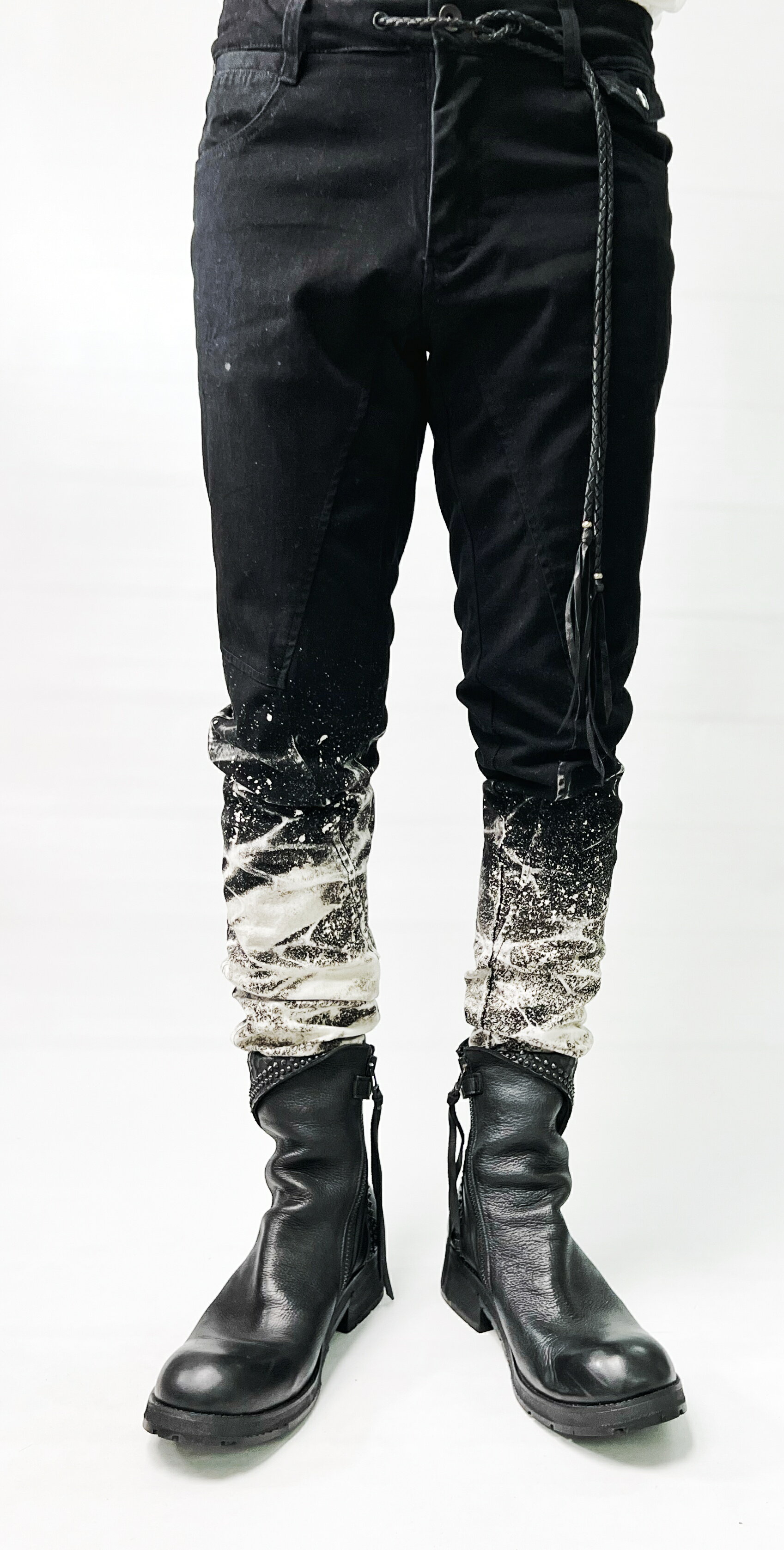 【KMRii ケムリ】2302-PT03 Discharged Skinny Pants 02