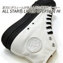 コンバース スニーカー メンズ ハイカット 厚底 オールスター 白 黒 CONVERSE ALL STAR (R) LIFTED OVERTAPE HI ホワイト/ブラック 送料無料
