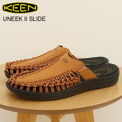 【返品交換送料無料】KEEN キーン UNEEK II SLIDE ユニーク ツー スライド CATHAY SPICE/BLACK キャセイスパイス/ブラック サンダル 靴 スニーカー シューズ アウトドア キャンプ コンフォート