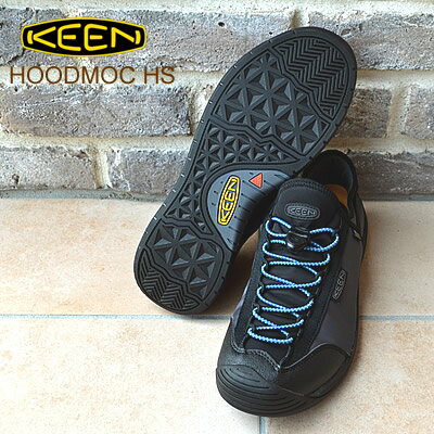 ★5/20限定！P最大28.5倍！要エントリー★★30％OFF★KEEN キーン HOODMOC HS フッドモック エイチエス BLACK/MAGNET ブラック/マグネット スリップオン 靴 スニーカー シューズ アウトドア キャンプ コンフォート 防水