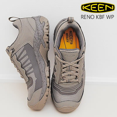 【返品交換送料無料】KEEN キーン UTILITY ユーティリティ メンズ RENO KBF WP リノ ケービーエフ ウォータープルーフ BRINDLE/MOREL ブリンドル/モレル ワーク シューズ 安全靴 防水