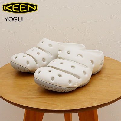 5/18ꡪݥ100Хå!?ץȥ꡼ʸ̵KEEN   YOGUI 襮  Star White/Vapor  ۥ磻/ѡ  塼 ȥɥ  ե ǥ ɽù