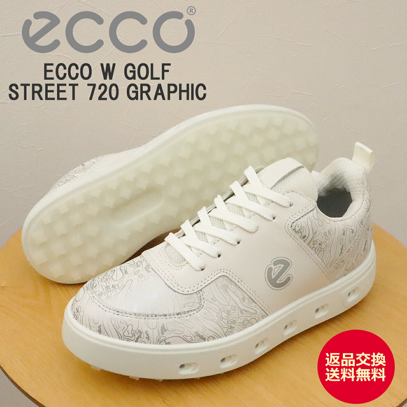 【返品交換送料無料】ECCO エコー ECCO W GOLF STREET 720 GRAPHIC エコー ウィメンズ ゴルフ ストリート720 グラフィック ...