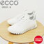 ★最大100%ポイントバック!?要エントリー★【返品交換送料無料】ECCO エコー GRUUV W グルーブ ウィメンズ WHITE/LIGHT GREY ホワイト/ライトグレー 靴 スニーカー シューズ 27,500円