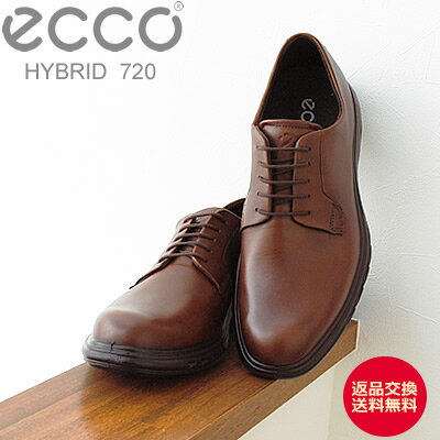 ★5/20限定！P最大36.5倍！要エントリー★【返品交換送料無料】ECCO エコー HYBRID 720 DERBY SHOES MEN ハイブリット 720 ダービー シュー メンズ WALNUT ウォルナット GORE-TEX ゴアテックス 防水 靴 スニーカー コンフォート ビジネス シューズ【あす楽対応】