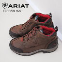 ★40％OFF★ARIAT TERRAIN H20 アリアット テレイン H20 DISTRESSED BROWN ディストレスト ブラウン ウォータープルーフ ワイド 幅広 ウィメンズ レディース アウトドア ハイキング ブーツ 防水 靴 セール シューズ