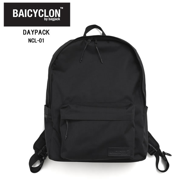 樂天商城 - ★4/25限定！ポイント最大39倍！要エントリー！【即納】BAICYCLON by bagjack バイシクロン バイ バッグジャック DAYPACK デイパック NCL-01 BLACK ブラック ユニセックス メンズ レディース 撥水加工 通学 通勤