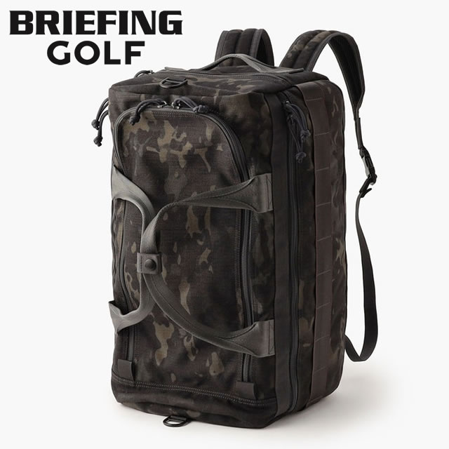 BRIEFING GOLF ブリーフィング ゴルフ TURF PHANTOM 1000D ターフ ファントム 1000デニール MULTICAM BLACK マルチカム ブラック カモフラ ボストンバッグ メンズ レディース　ルフエ ruffue