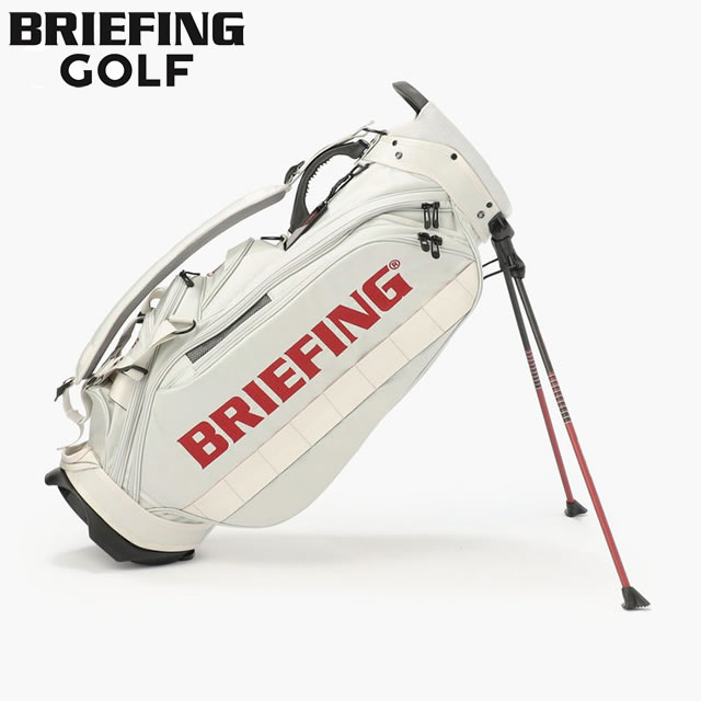 ★11/25限定!P最大40倍&最大100%ポイントバック!?【即納】BRIEFING GOLF ブリーフィング ゴルフ キャディバッグ CR-10#02 SI...