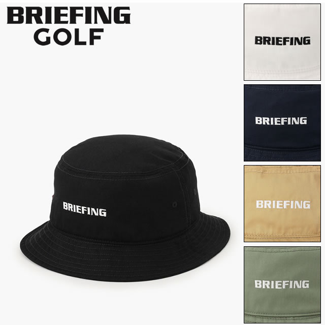 ��¨Ǽ��BRIEFING GOLF �֥꡼�ե��� ����� MS BASIC HAT ��� �١����å� �ϥå� WHITE �ۥ磻�� BLACK �֥�å� B...