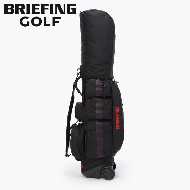 【即納】BRIEFING GOLF ブリーフィング ゴルフ キャディバッグ CR-6 CASTER BLACK ブラック キャスター メンズ レディース 【正規...