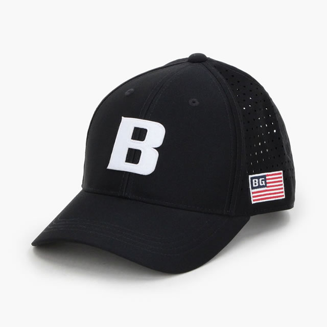 即納 BRIEFING GOLF ブリーフィング ゴルフ MEN’S PUNCHING MESH INITIAL CAP メン...