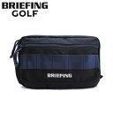 ★12/30限定！P最大26.5倍！要エントリー★【即納】BRIEFING GOLF ブリーフィング ゴルフ ターフ クラッチ TURF CLUTCH 1000D NAVY ネイビー メンズ レディース　【正規取扱店】ルフエ ruffue