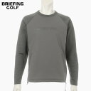 ★最大100%ポイントバック!?要エントリー★【即納】BRIEFING GOLF ブリーフィング ゴルフ HOL MS POLARTEC WINDBLOCK CREW NECK メンズ ポーラテック ウィンドブロック クルー ネック GRAY グレー プルオーバー アウター メンズ 【正規取扱店】ルフエ ruffue