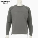 ★3/25限定！ポイント最大100％バック！？要エントリー★【即納】BRIEFING GOLF ブリーフィング ゴルフ HOL MS POLARTEC WINDBLOCK CREW NECK メンズ ポーラテック ウィンドブロック クルー ネック GRAY グレー プルオーバー アウター メンズ 【正規取扱店】ルフエ ruffue