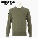 ★最大100%ポイントバック!?【即納】BRIEFING GOLF ブリーフィング ゴルフ MS EX FINE MERINO CREW NECK KNIT メ...