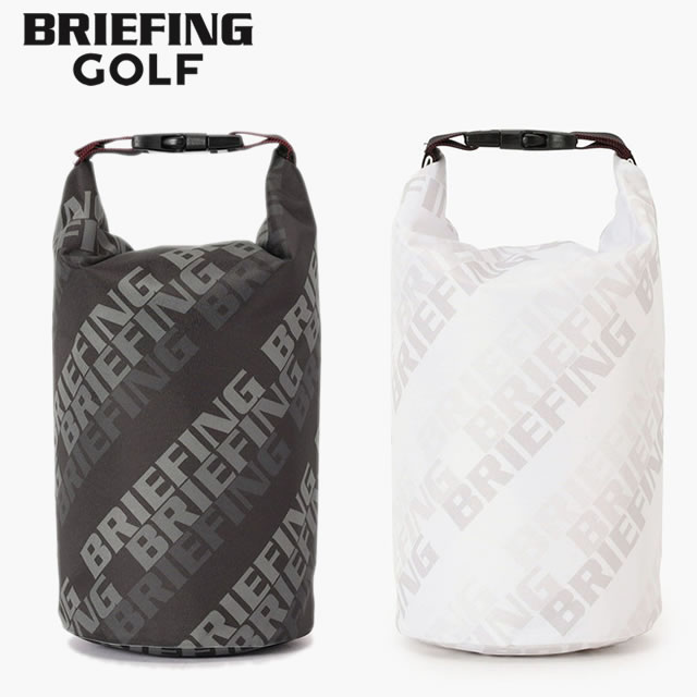 Rakuten - ★6/1限定！P最大31倍＆最大100％ポイントバック!?★【即納】BRIEFING GOLF ブリーフィング ゴルフ SHADOW LOGO JQ ICE BAG シャドウ ロゴ ジャガード アイス バッグ BLACK ブラック WHITE ホワイト 氷嚢 氷のう 保冷バッグ メンズ レディース　【正規取扱店】ルフエ ruffue