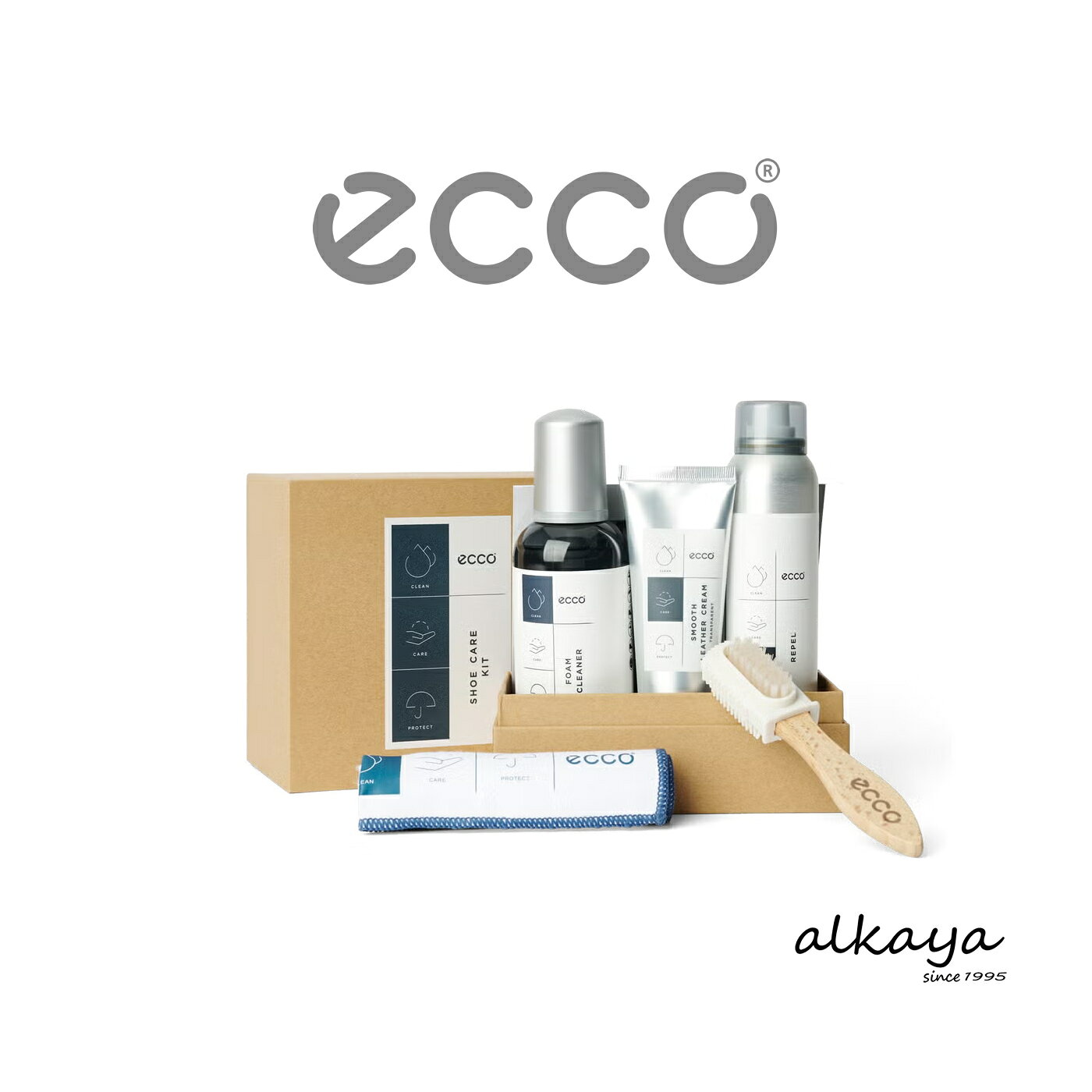 ECCO エコー SHOE CARE KIT シューケアキット ECCO FOAM CLEANER フォームクリーナ...