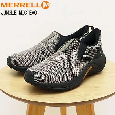 ★5/15限定！P最大37.5倍！要エントリー★MERRELL メレル JUNGLE EVO ジャングルエボ BOULDER ボウルダー モック 靴 スニーカー スリップオン スリッポン シューズ 