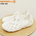 ★4/20限定！P最大27.5倍！要エントリー★MERRELL メレル HYDRO MOC ハイドロ モック WHITE ホワイト スリップオン スリッポン アウトドア ウォーター シューズ 靴【あす楽対応】