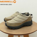 ★30％OFF★MERRELL メレル メンズ レディース WINTER MOC ZERO ウィンターモック ゼロ CAMEL キャメル ユニセックス ブーツ 靴 シューズ 防水 防寒【あす楽対応】